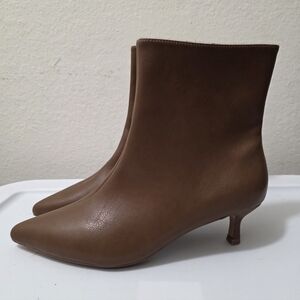 Journee Collection Arely Brown New Women's‎ Heel Boots Size 9.5